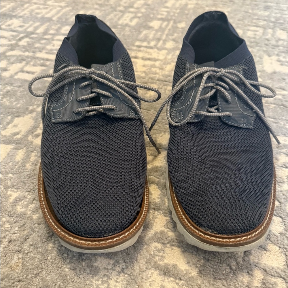 Men's Johnston & Murphy Navy Lace-Up Oxfords